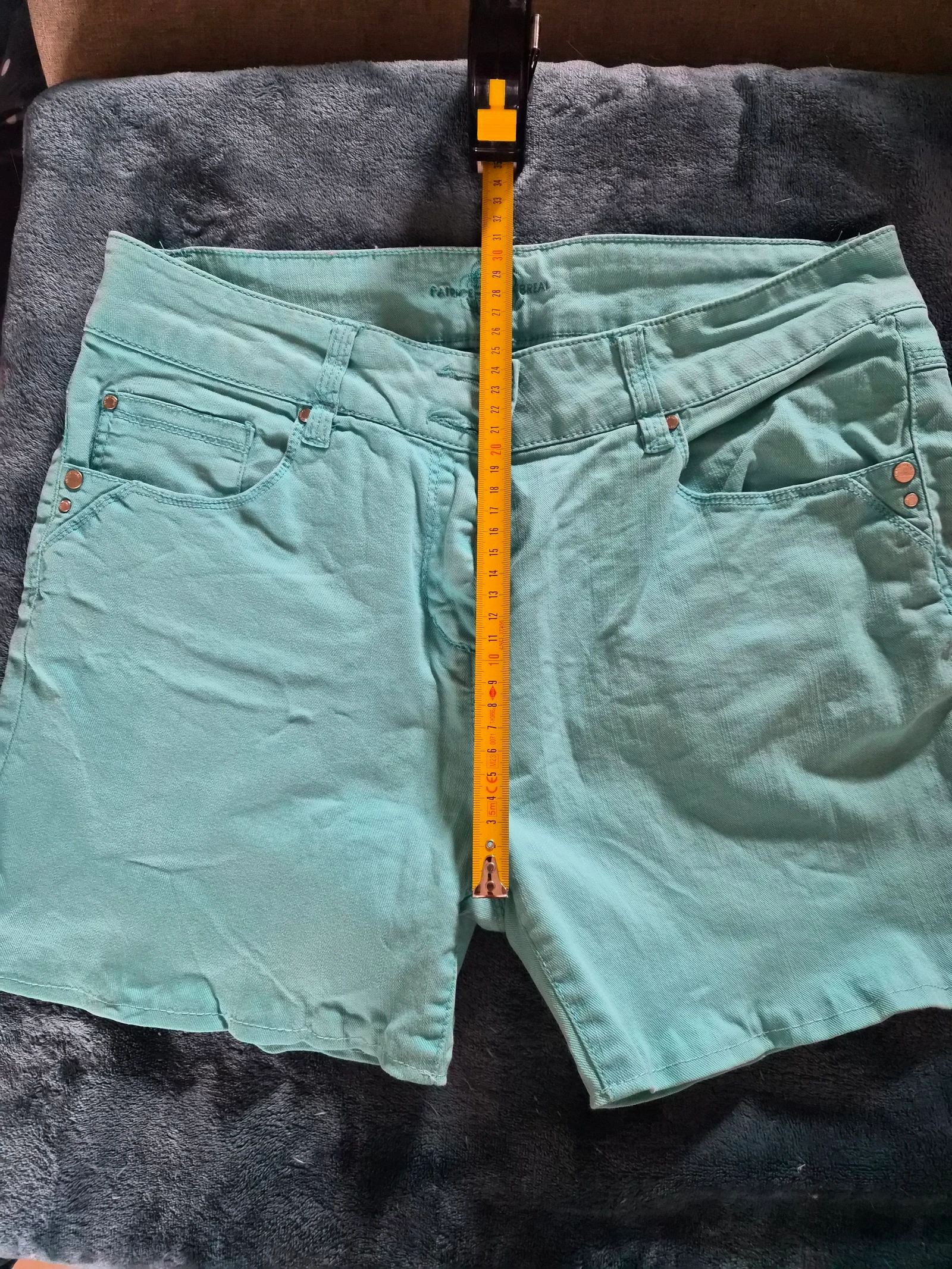 Short turquoise Patrice Bréal taille 42/XL – photo 8